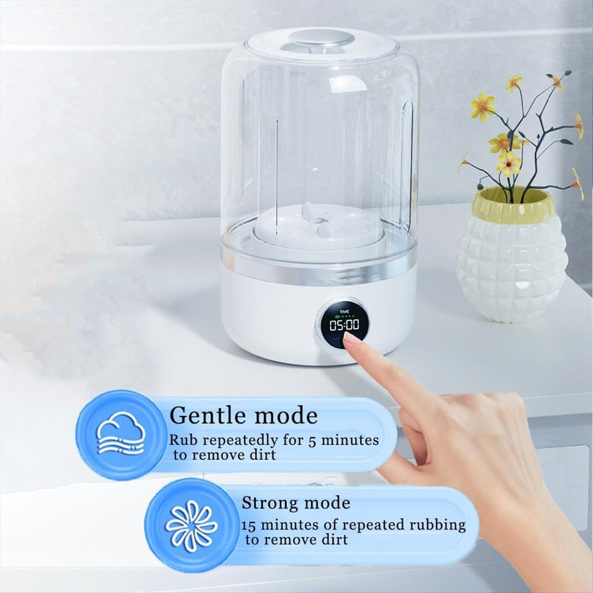 WashPod™ - Mini Portable Washing Machine