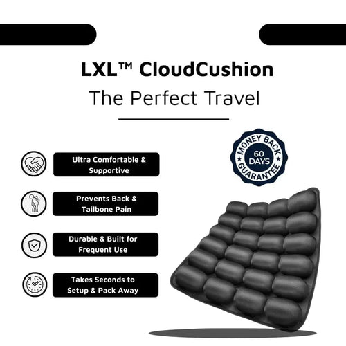 LXL™ - TravelEase CloudComfort Cushion