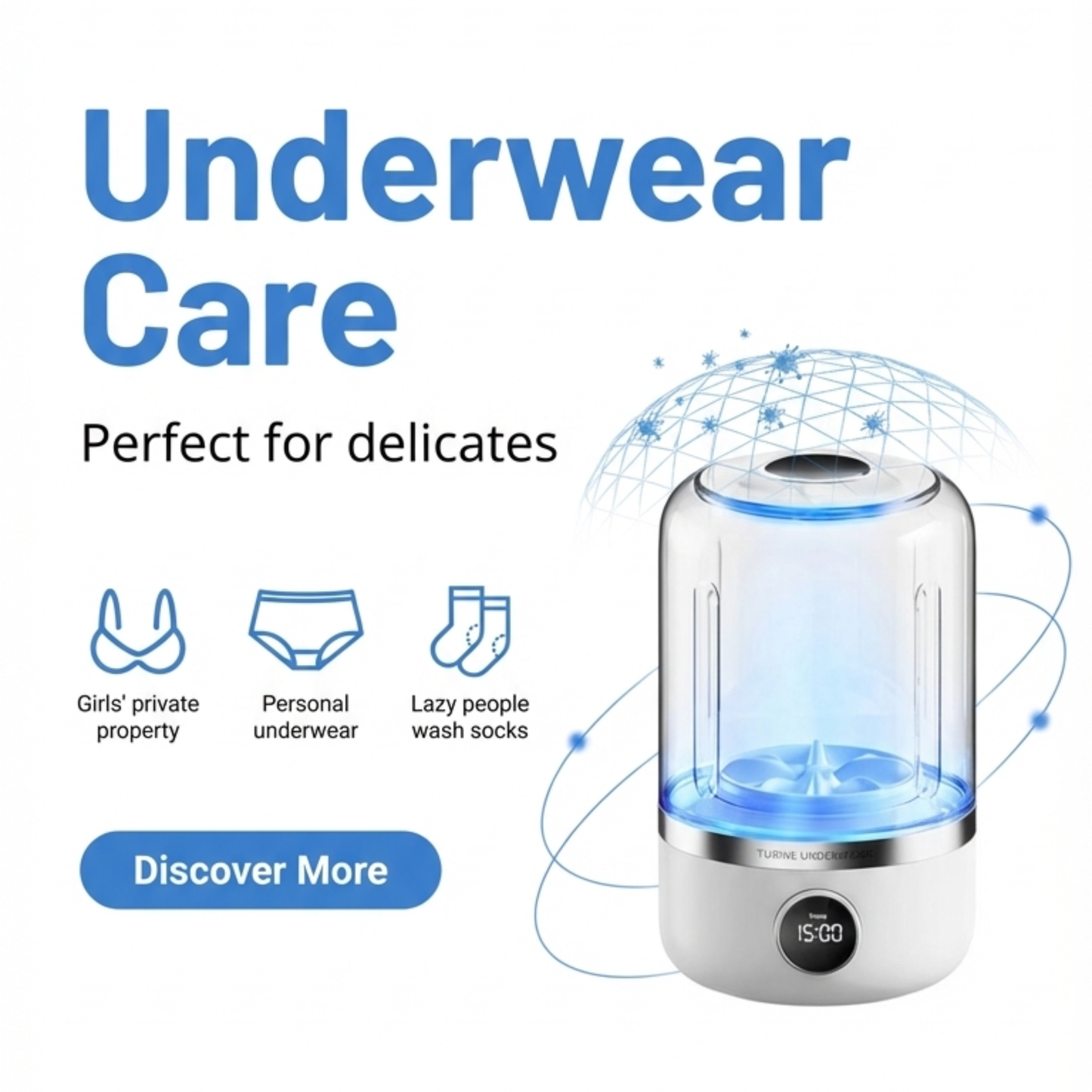 WashPod™ - Mini Portable Washing Machine