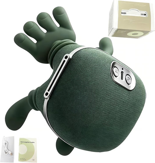 3D Shiatsu Neck & Shoulder Massager with Soothing Heat - Deep Tissue Kneading for Back & Neck Pain Relief