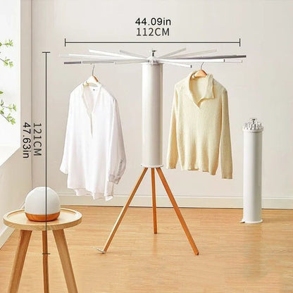 Homes Premium Aluminium Foldable Clothes Drying Stand with 12 Foldable Rods