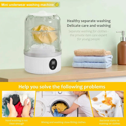 WashPod™ - Mini Portable Washing Machine